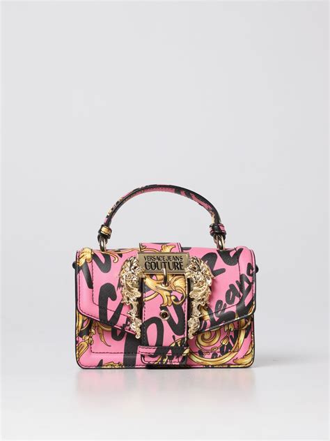 borsa versace palazzo piccola|Borse Versace in Pelle Rosa .